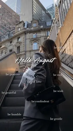 Hello august 