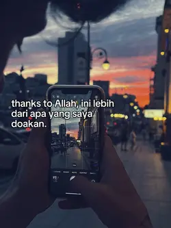 thanks to Allah