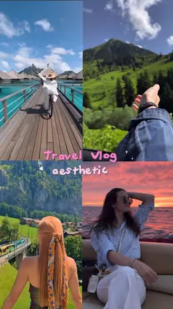 travel Vlog aestheti