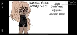 Voice audition again