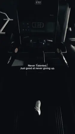 Never talented