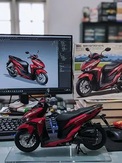 miniatur motor viral