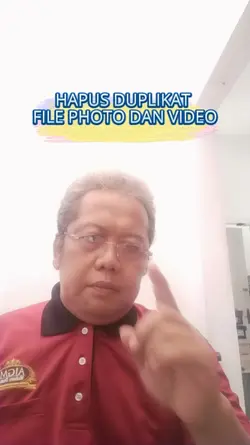 HAPUS DUPLIKAT FILE 