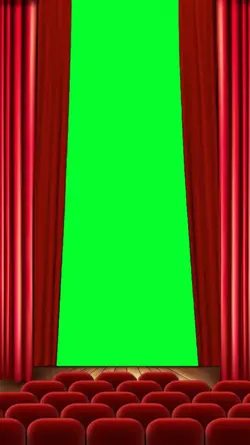 curtains opening