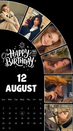 BIRTHDAY 12 AUGUST 