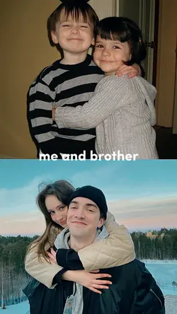 me and brother