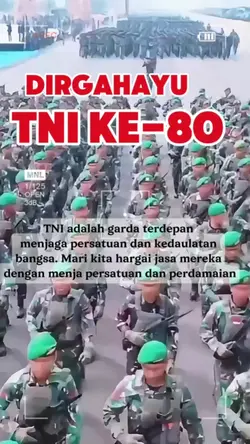 Dirgahayu TNI ke 80