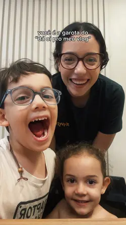 Dá oi pro meu vlog
