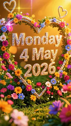 Monday 4 May 2026