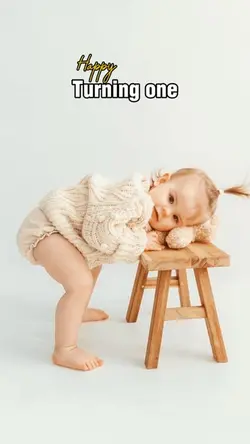 Turning one baby