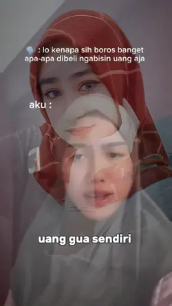 uang gue sendiri