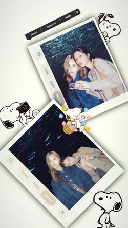 collage Snoopy