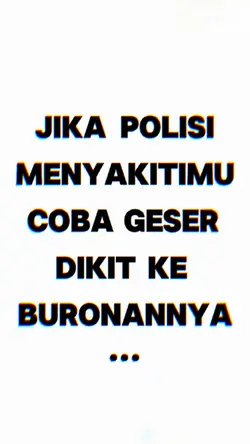 jika polisi mnyakiti