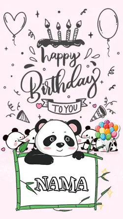 panda | birthday