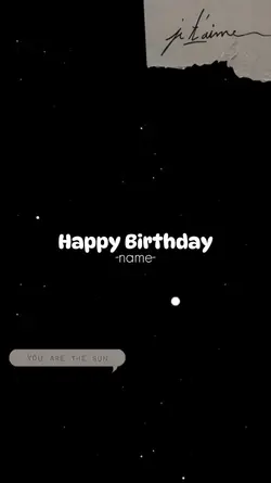 Happy Birthday