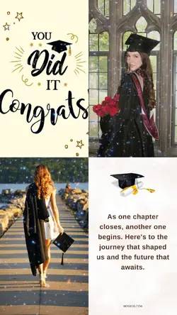 you did it congrats