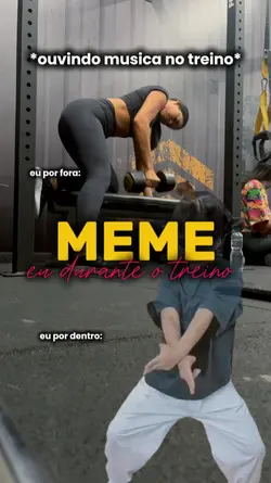 eu durante o treino.