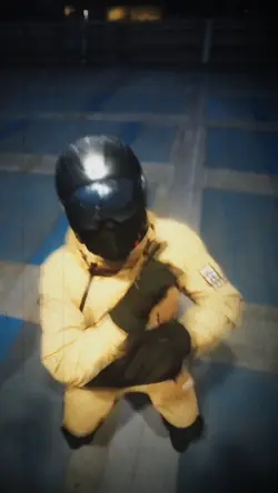Ski mask guy dancing