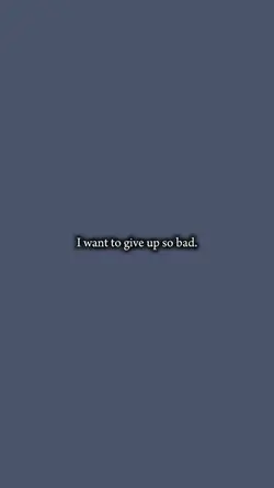 Give up