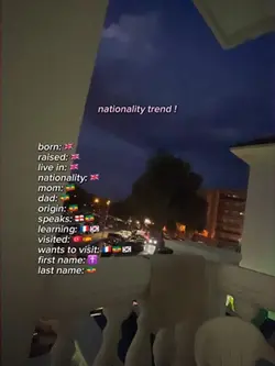 nationality trend