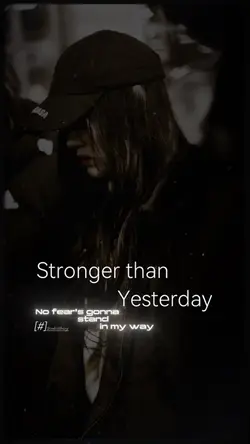 Strongerthanyesterda