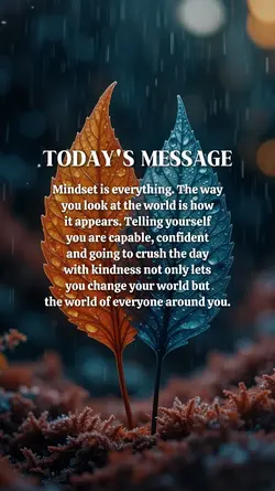 TODAY'S MESSAGE