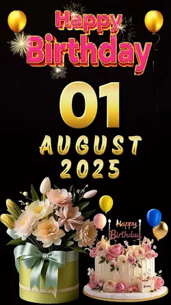 Birthday 1 August