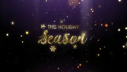 Christmas glitter