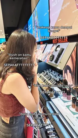 makeup kamu terlalu