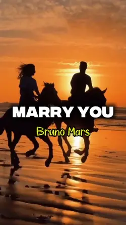 Marry You Bruno Mars