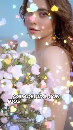 Agradecida con Dios