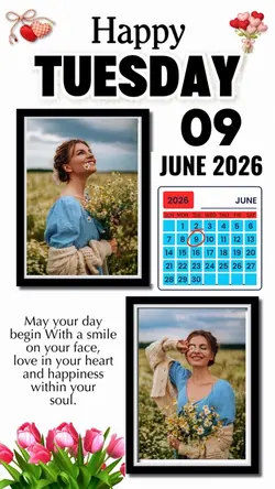 Tuesday 9 June 2026