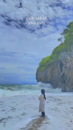 Asik sekali aku cuti