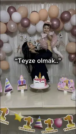 Teyze olmak