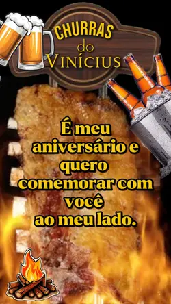 Convite Churras