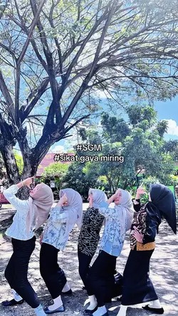 sikat gaya miring