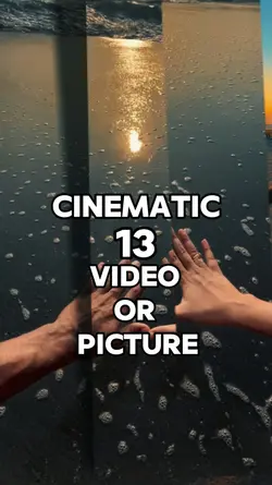 13 video or photo