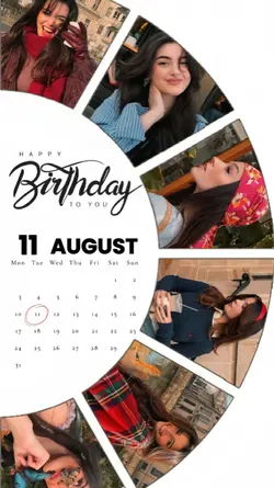 BIRTHDAY 11 AUGUST