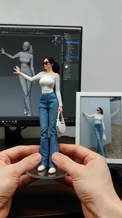 Trend miniatur 3D