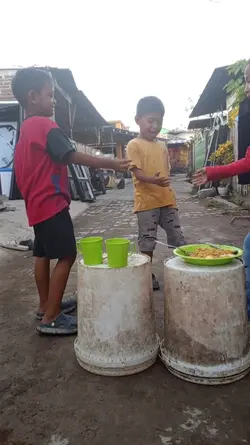 viral lomba makan