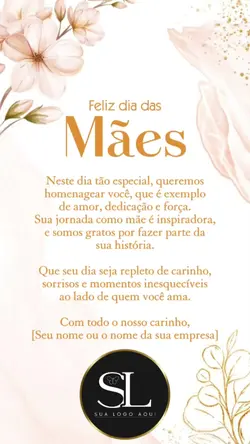FELIZ DIA DAS MÃES 