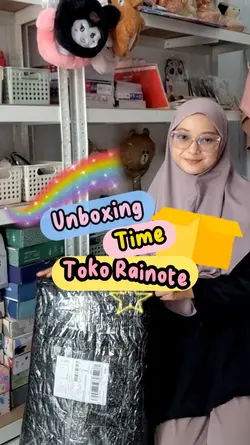Unboxing paket