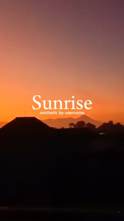 sunrise