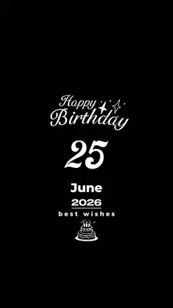 happy birthday