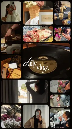 Daily vlog-collage 