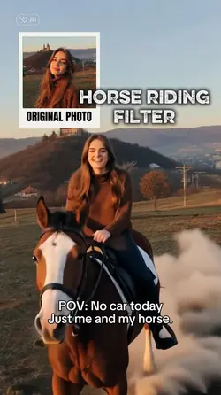 horse riding filter