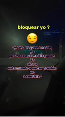 Yo no bloqueo 😼🥷☘️