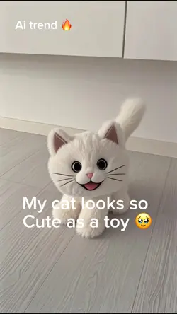 Ai pet to toy trend🥹