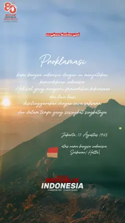Teks Proklamasi RI