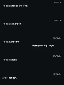 meskipun sang langit